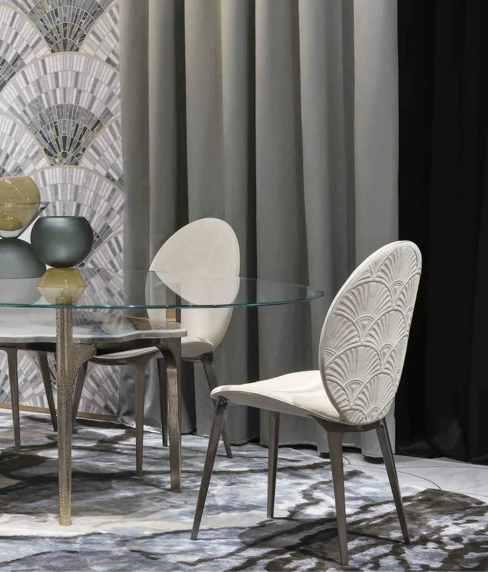 bespoke white dining chair