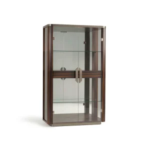 Luxury Glass Wine Cabinet QMY-WC023 - Bespoke Wine Display Cabinets Manufacturer Supply