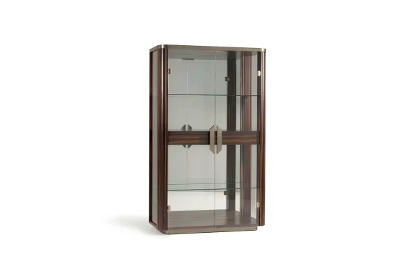 Luxury Glass Wine Cabinet QMY-WC023 - Bespoke Wine Display Cabinets Manufacturer Supply
