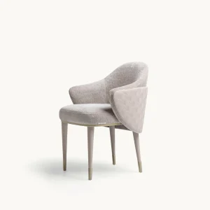 upholstered dining arm chair