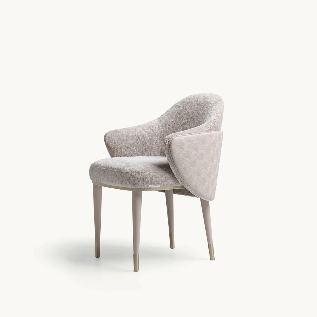 upholstered dining arm chair