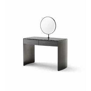 Luxury Minimalist Marble Top Dressing Table QMY-DR009 - Bespoke Makeup Dressing Table Manufacturer Supply