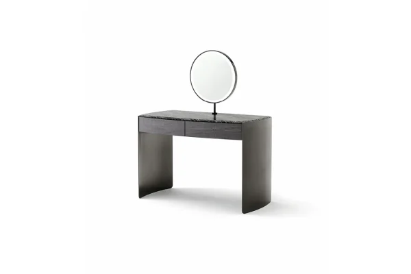 Luxury Minimalist Marble Top Dressing Table QMY-DR009 - Bespoke Makeup Dressing Table Manufacturer Supply