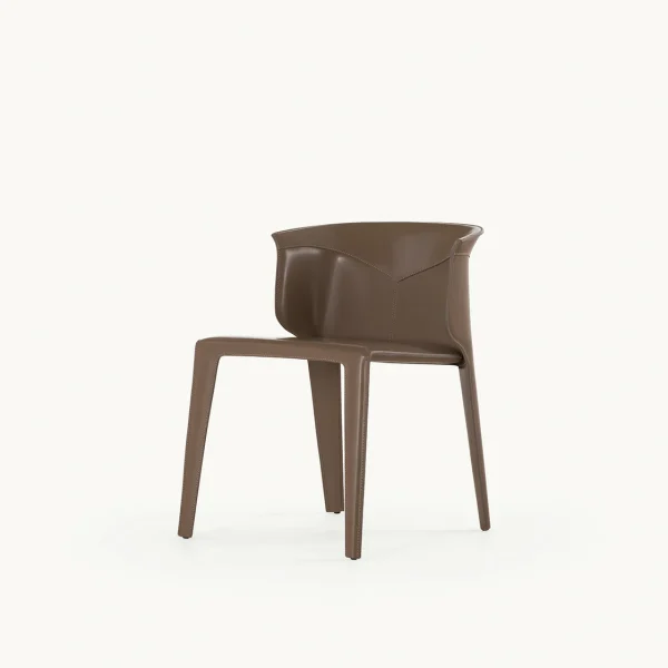 bespoke brown dining chair