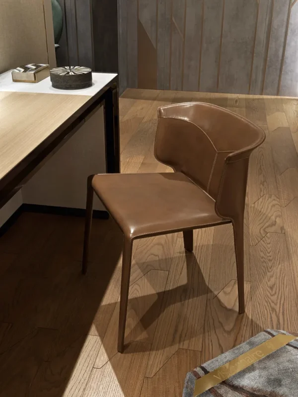 bespoke brown dining chair