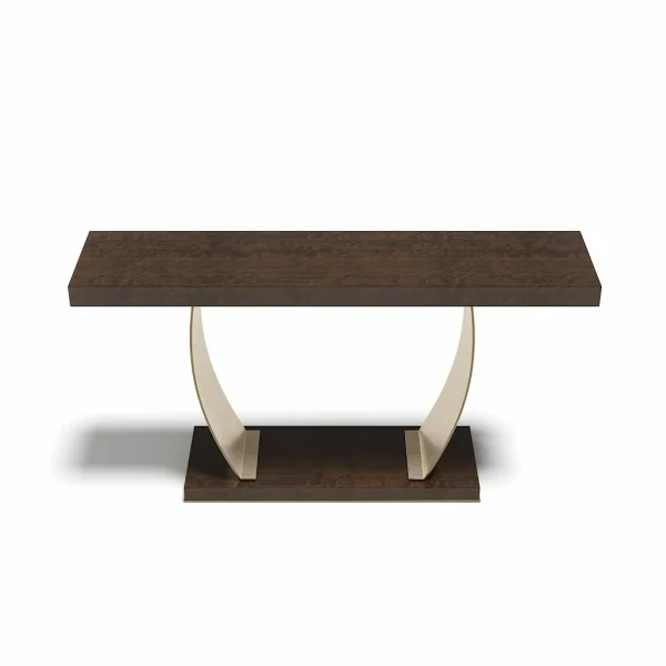 Modern C-Shaped Sculptural Console Table QMY-CS015 - Custom Made Console Tables Manufacturer Supply
