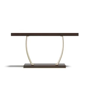 Modern C-Shaped Sculptural Console Table QMY-CS015 - Custom Made Console Tables Manufacturer Supply