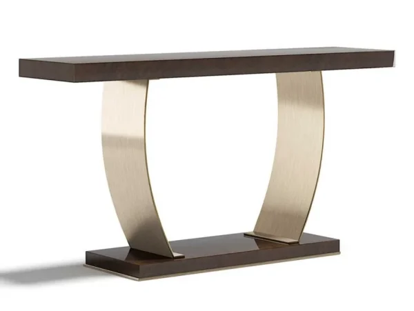 Modern C-Shaped Sculptural Console Table QMY-CS015 - Custom Made Console Tables Manufacturer Supply