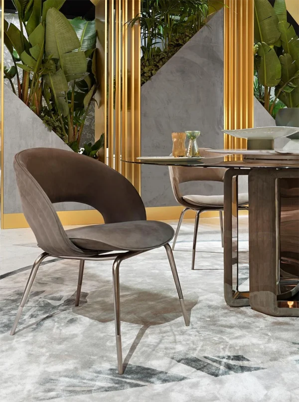 Modern Italian Dining Table QMY-DT002 - Custom Dining Room Tables Factory Supply, 1-MOQ Orders Available