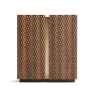 Modern Luxury Style Wine Cabinet QMY-WC008 - Custom Wine Cabinet Supply Manufacturer Direct