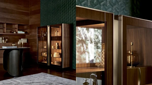Modern Luxury Style Wine Cabinet QMY-WC008 - Custom Wine Cabinet Supply Manufacturer Direct