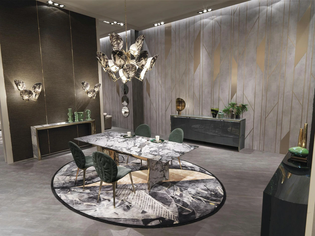 Modern Luxury Waterproof Dining Table QMY-DT004 - Perfect for Bespoke Dining Tables Projects - Image 6