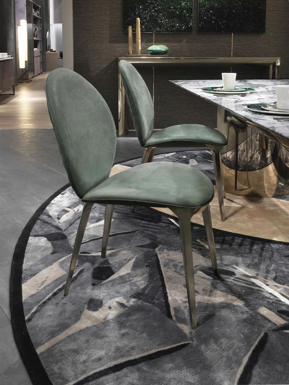 Modern Luxury Waterproof Dining Table QMY-DT004 - Perfect for Bespoke Dining Tables Projects - Image 3