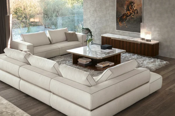 Modern Luxury Wooden TV Stand QMY-SB018 - Wholesale Sideboards Manufacturer Direct Supply