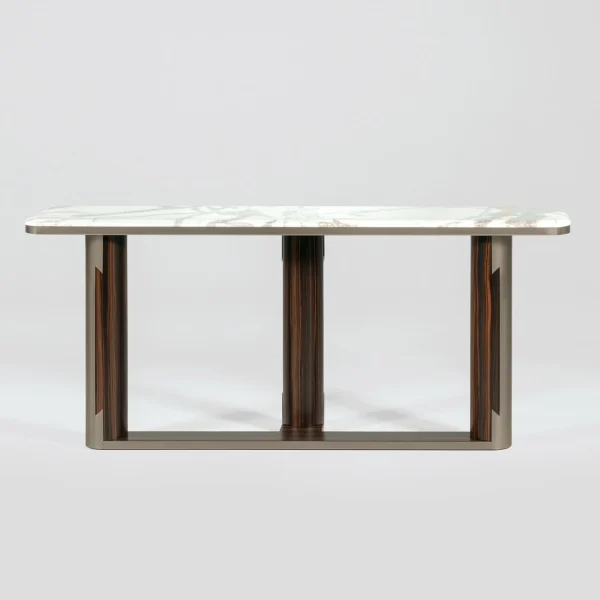 Modern Marble Top Console Table QMY-CS018 - Bespoke Hall Console Table Manufacturer