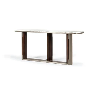 Modern Marble Top Console Table QMY-CS018 - Bespoke Hall Console Table Manufacturer