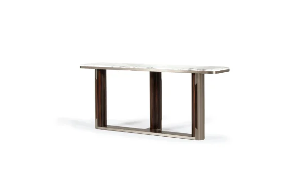 Modern Marble Top Console Table QMY-CS018 - Bespoke Hall Console Table Manufacturer