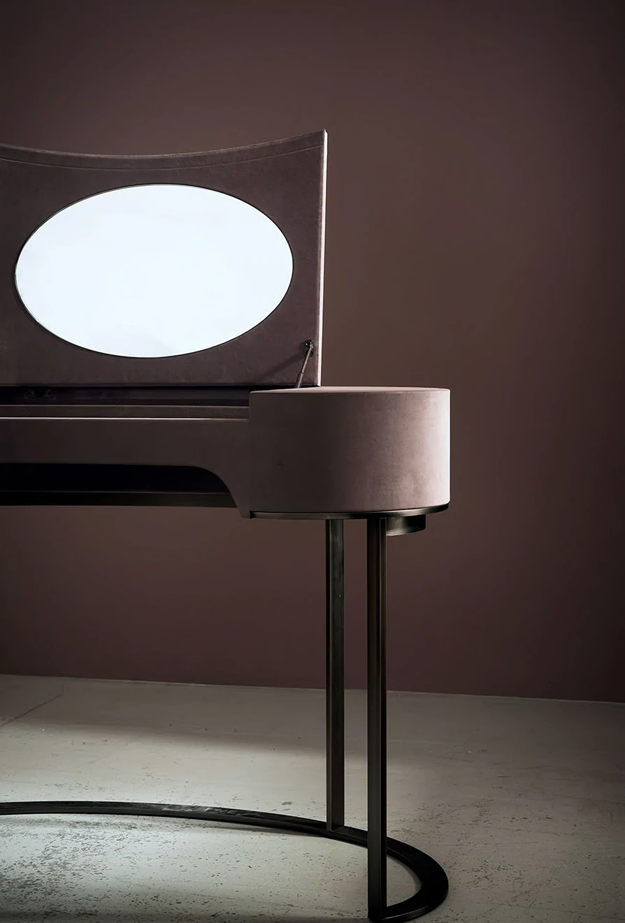 Modern Minimalist Dressing Table QMY-DR002 - Bespoke Modern Dressing Table Manufacturer Direct Supply - Image 3