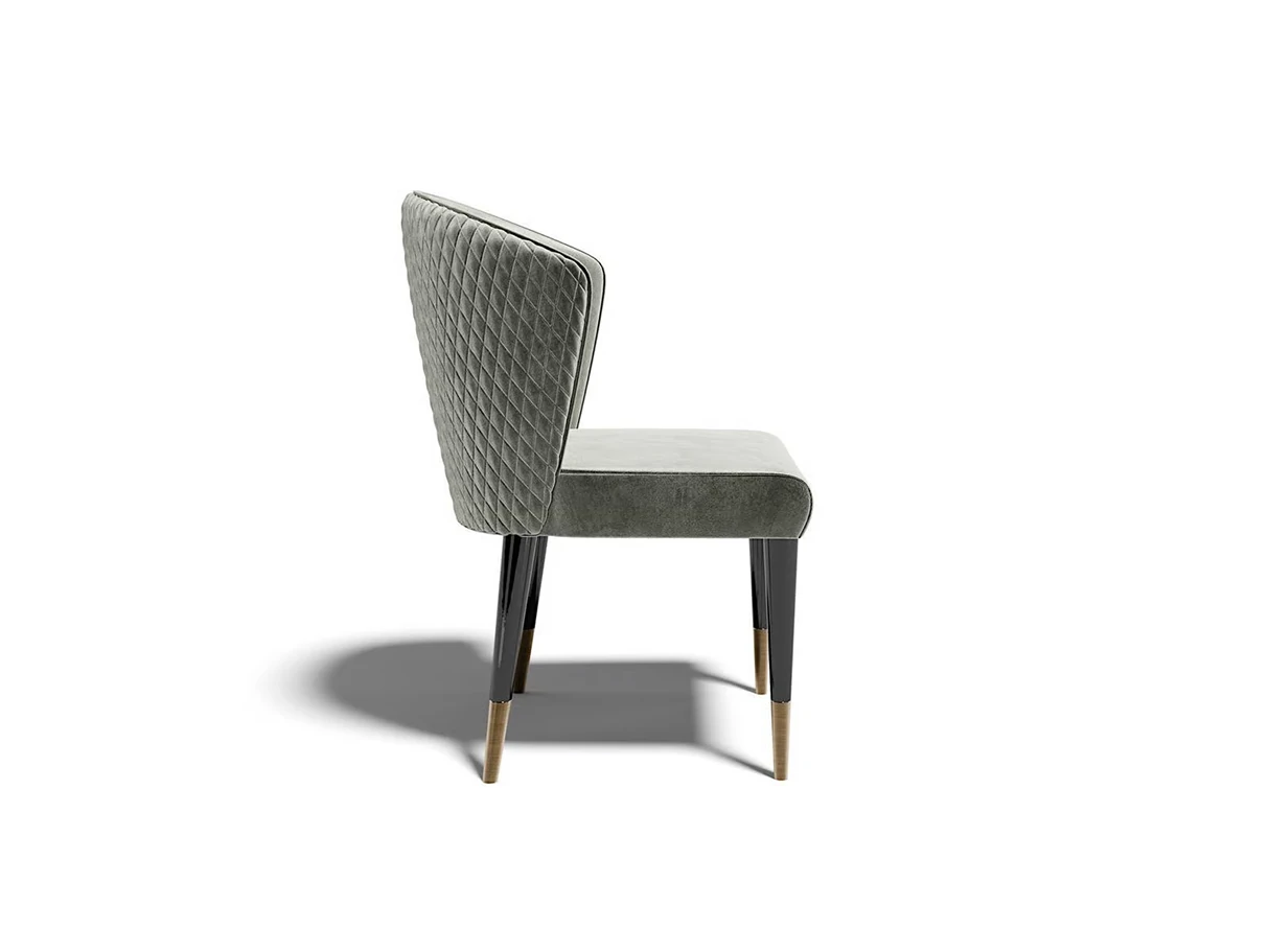 Modern Minimalist Style Dining Chair QMY-DC013 - Bespoke Upholstered Dining Chair Supplier — изображение 4