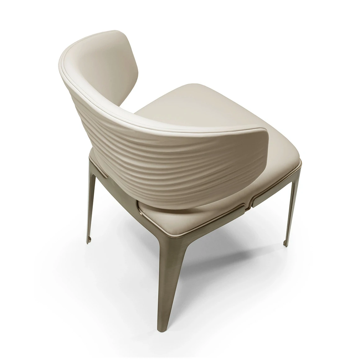 Modern Newest Design Luxury Dining Chair QMY-DC024 - Bespoke Modern Dining Room Chair Factory – Bild 4