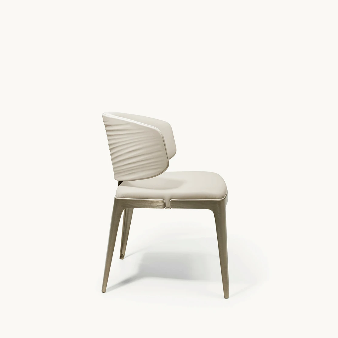 Modern Newest Design Luxury Dining Chair QMY-DC024 - Bespoke Modern Dining Room Chair Factory – Bild 2