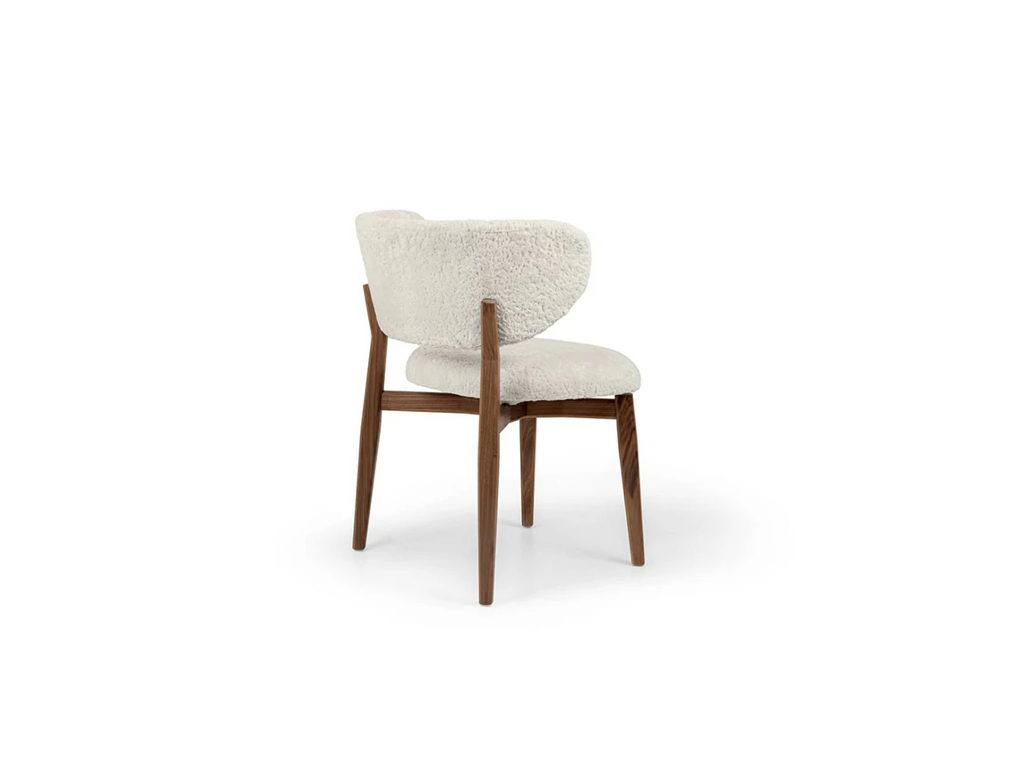 Modern Solid Wood Frame Dining Chair QMY-DC019 - Custom Chair for Dining Room Factory Supply, Available For 1-MOQ Orders - Imagen 5