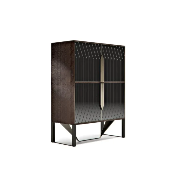 Postmodern Light Luxury Wine Cabinet QMY-WC026 - Modern Wine Display Cabinet Manufacturer Direct Supply