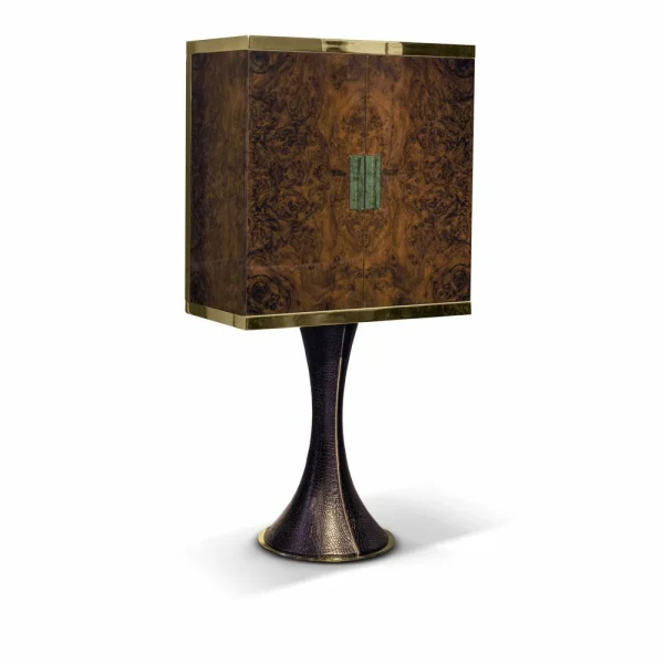 Vintage Luxury Design Wine Showcase Cabinet QMY-WC013 - Bespoke Wine Cabinets Manufacturer, 1-MOQ Orders Furniture Factory