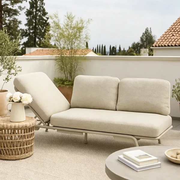 Custom Adjustable Outdoor Chaise Lounge Chair QMY-ODSL011