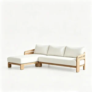 Wholesale Outdoor Sofa Set Constructed With Teak, Chicasa - QMY-ODSF010