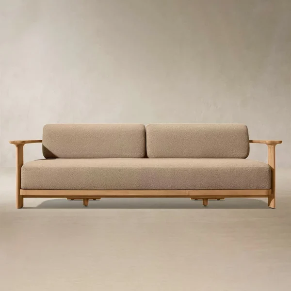 Wholesale Wooden Based Outdoor Sofa, Chicasa, QMY-ODSF006