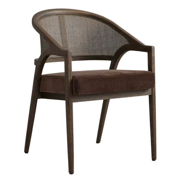 Custom Outdoor Armchair, Dining Chairs with Waterproof Fabric QMY-ODDC008