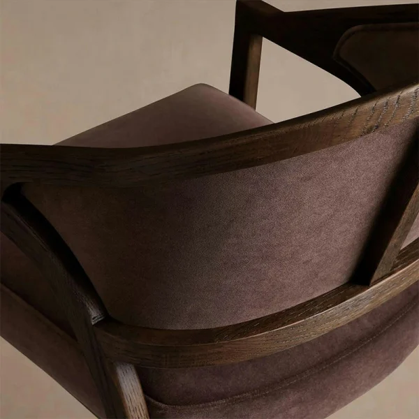 Custom Outdoor Armchair, Dining Chairs with Waterproof Fabric QMY-ODDC008