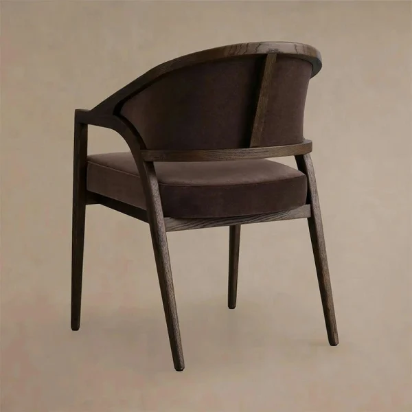 Custom Outdoor Armchair, Dining Chairs with Waterproof Fabric QMY-ODDC008