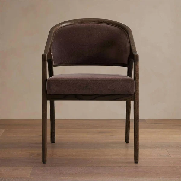 Custom Outdoor Armchair, Dining Chairs with Waterproof Fabric QMY-ODDC008