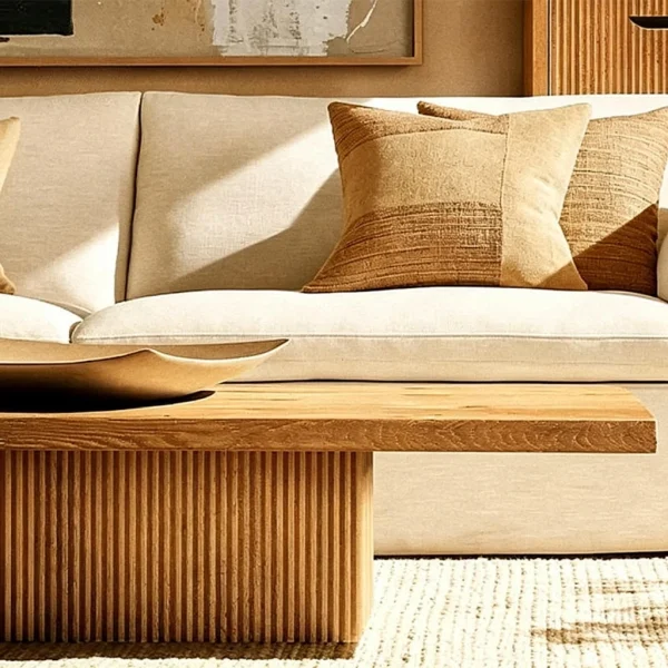 bespoke wood coffee table