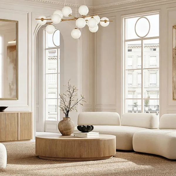 round coffee table set