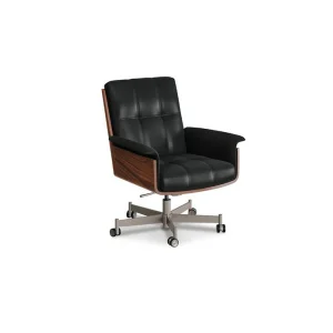 Italian Designer Office Swivel Chair Minimalist High-end QMY-OC001 - Custom Built Office Chair Supply Solution
