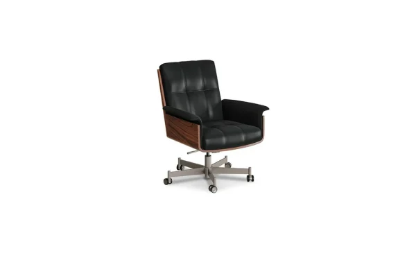 Italian Designer Office Swivel Chair Minimalist High-end QMY-OC001 - Custom Built Office Chair Supply Solution