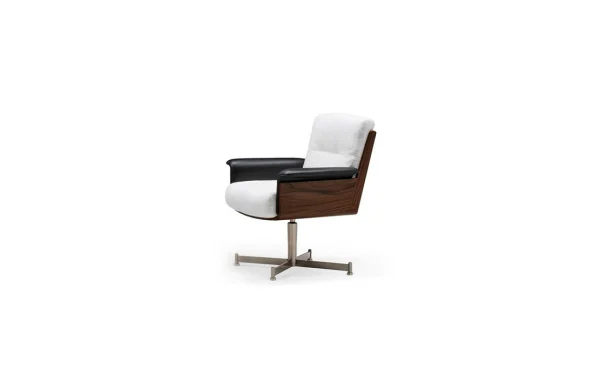 Italian Designer Office Swivel Chair Minimalist High-end QMY-OC001 - Custom Built Office Chair Supply Solution