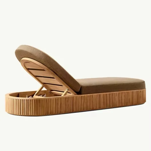 Luxury Modern Durable Outdoor Chaise Lounge QMY-ODSL005 - Bespoke Chaise Lounge Outdoor Factory Supply 1-MOQ