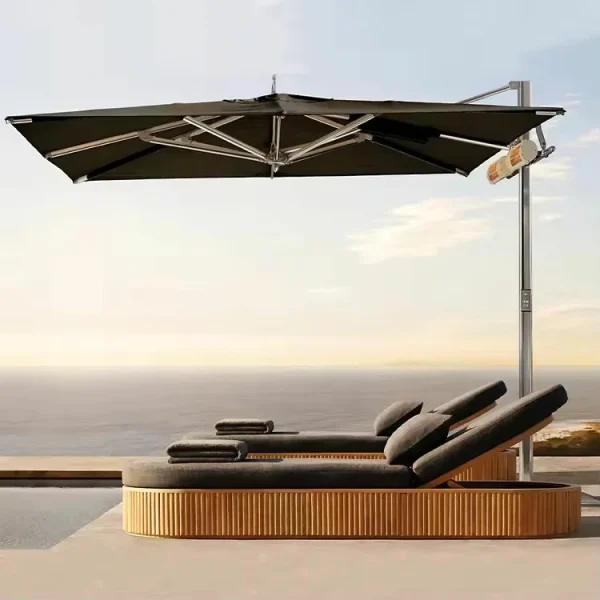 Luxury Modern Durable Outdoor Chaise Lounge QMY-ODSL005 - Bespoke Chaise Lounge Outdoor Factory Supply 1-MOQ