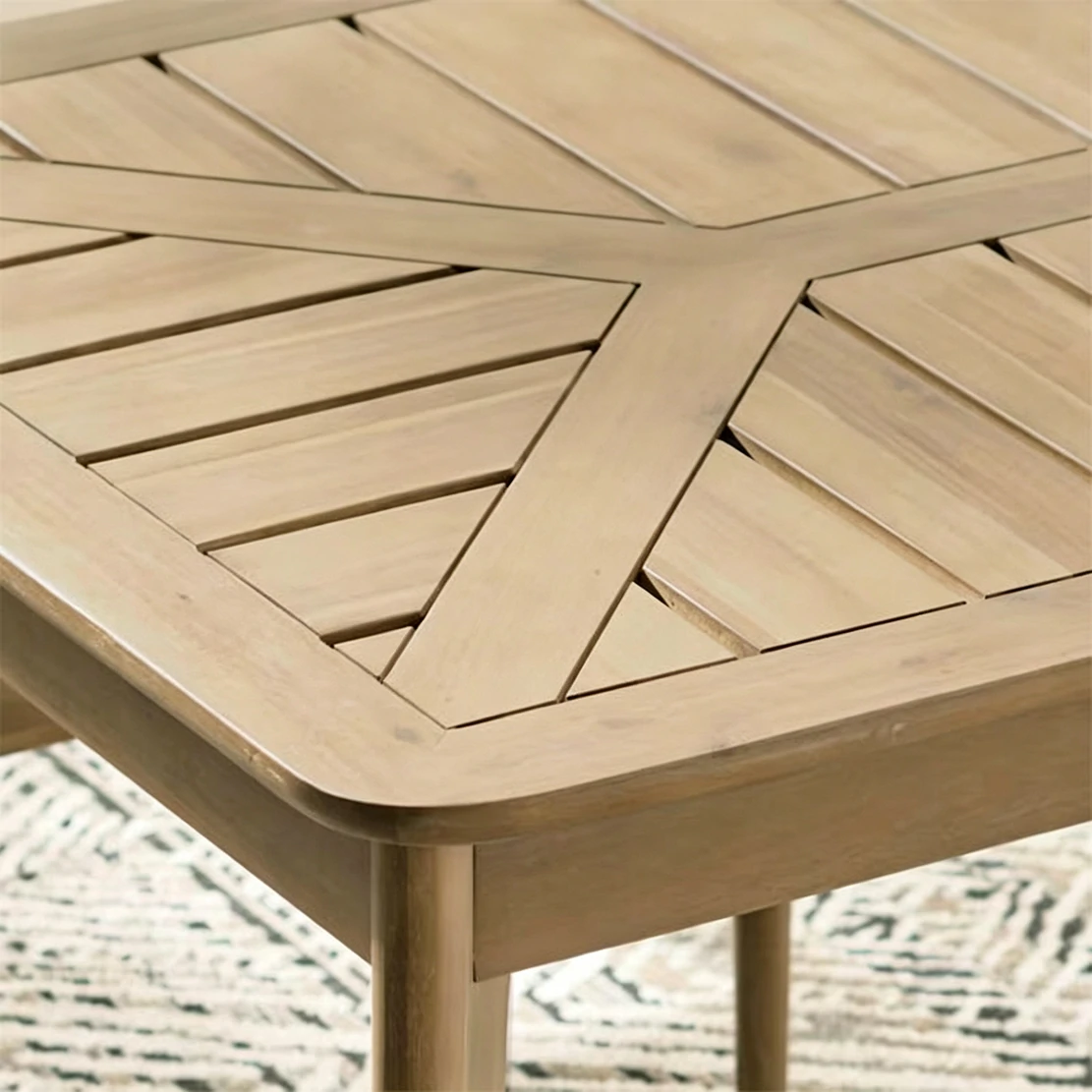Wholesale Outdoor Dining Tables, Modern Luxury, Factory Supply QMY-ODDT009 - Image 4