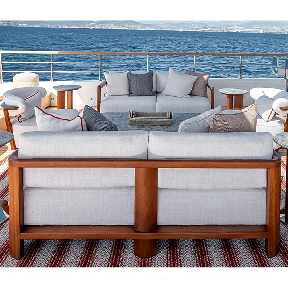 Wholesale Modern Outdoor Sofa, Open Frame QMY-ODSF013 - Image 4