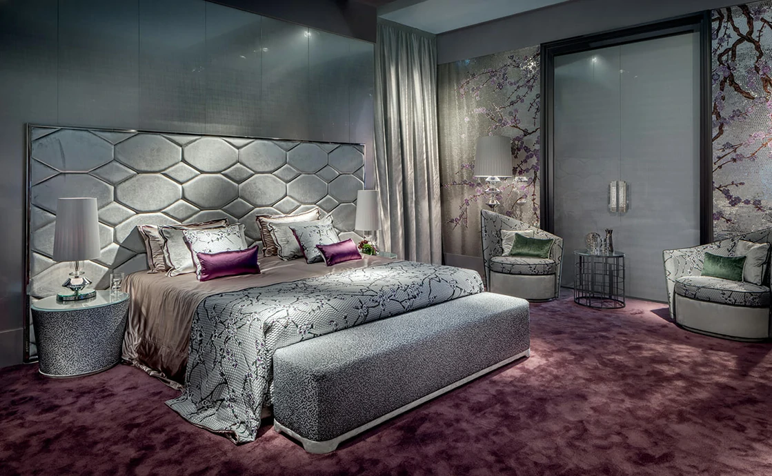 custom large bed