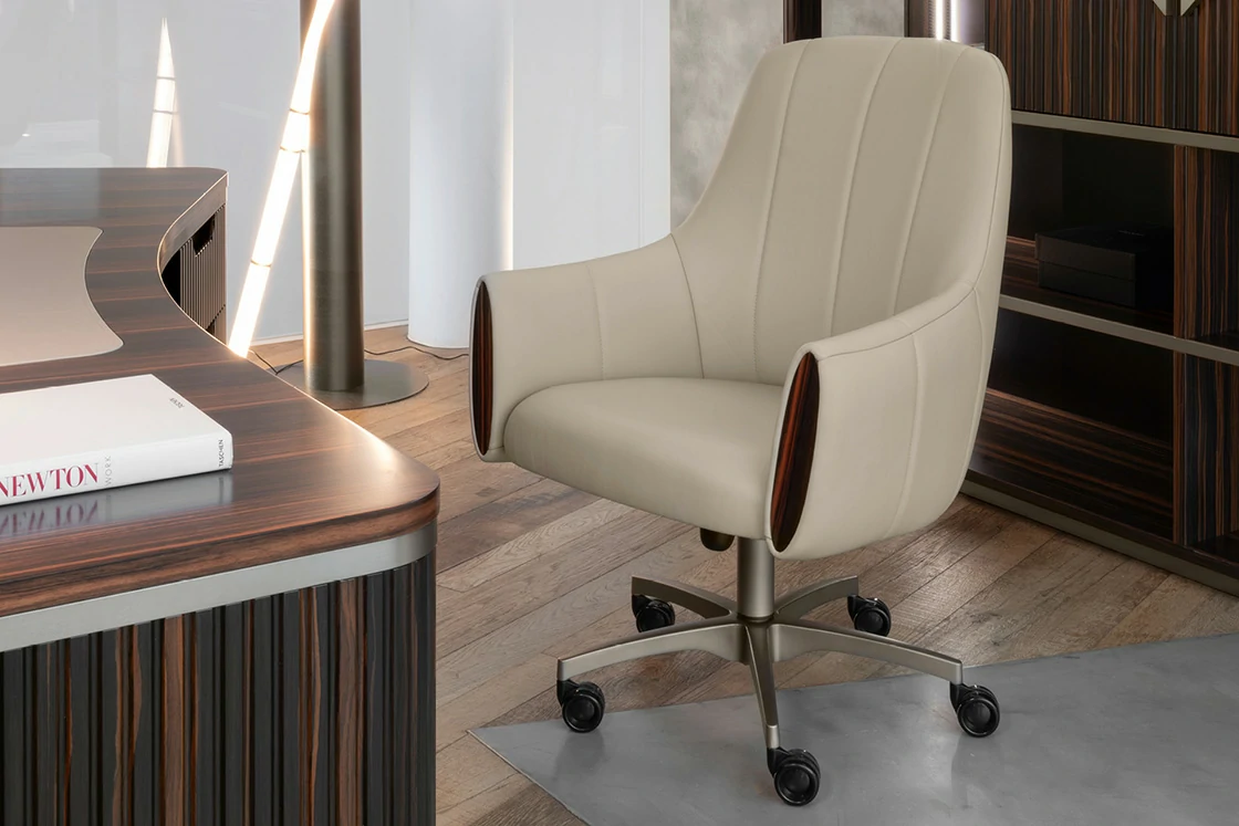 custom upholstered desk chair