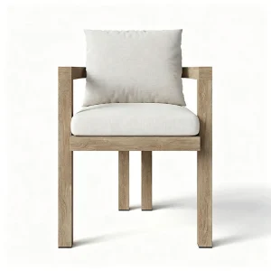outdoor wood dining chair