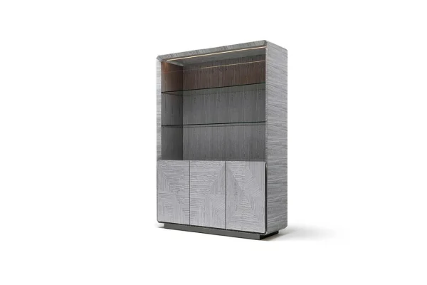 Custom Built Bookcases For Office, Wooden Panel Bookshelf QMY-BS004