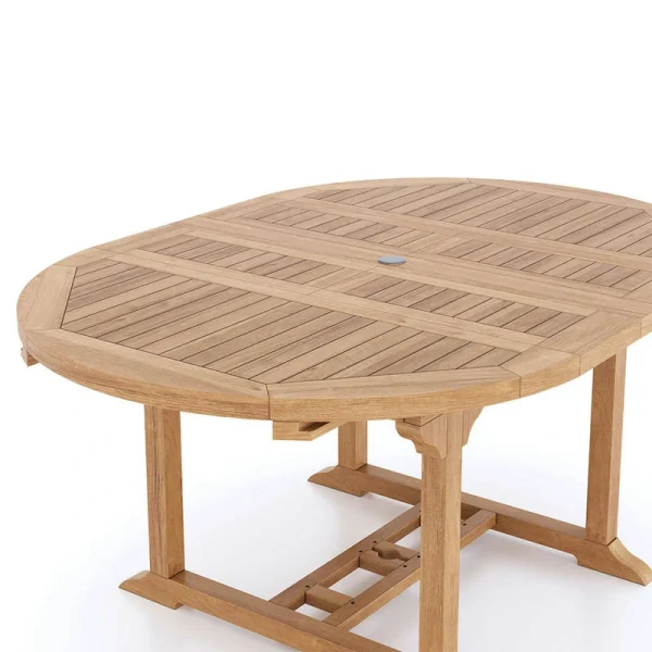 Wholesale Outdoor Dining Table Set, Modern Teak QMY-ODDT012