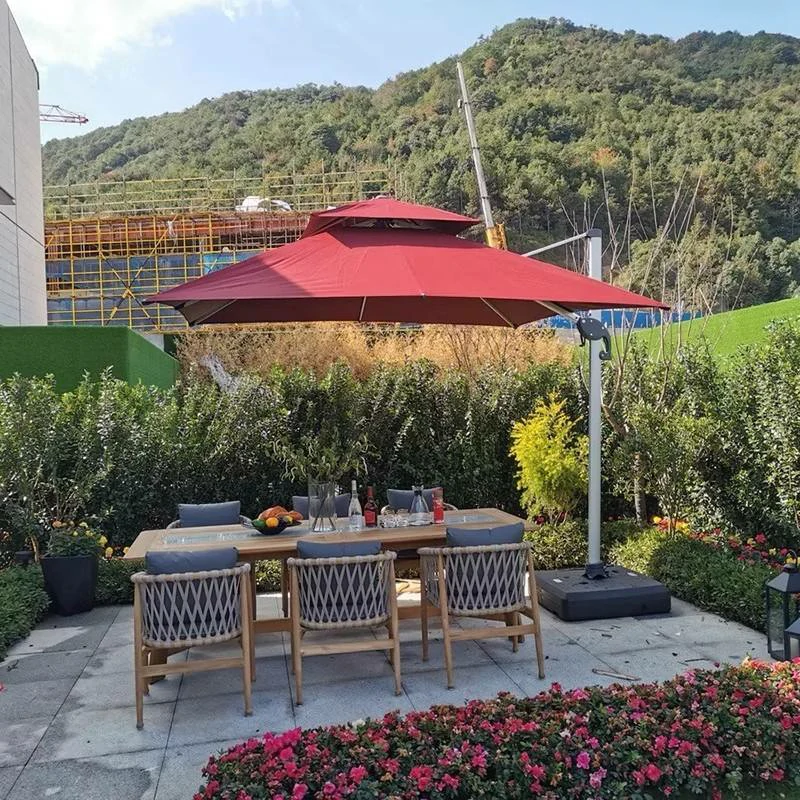 Custom-Made Outdoor Dining Table Supply, Waterproof, 6-Seater QMY-ODDT013 - Imagen 4
